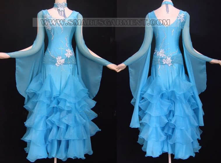 ballroom dance apparels for competition,brand new ballroom dancing garment,ballroom competition dance garment shop