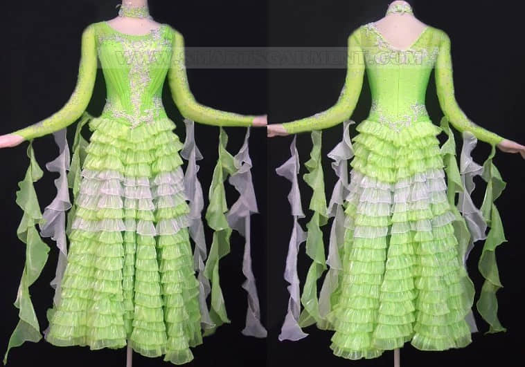 custom made ballroom dance apparels,fashion ballroom dancing apparels,fashion ballroom competition dance apparels,standard dance garment