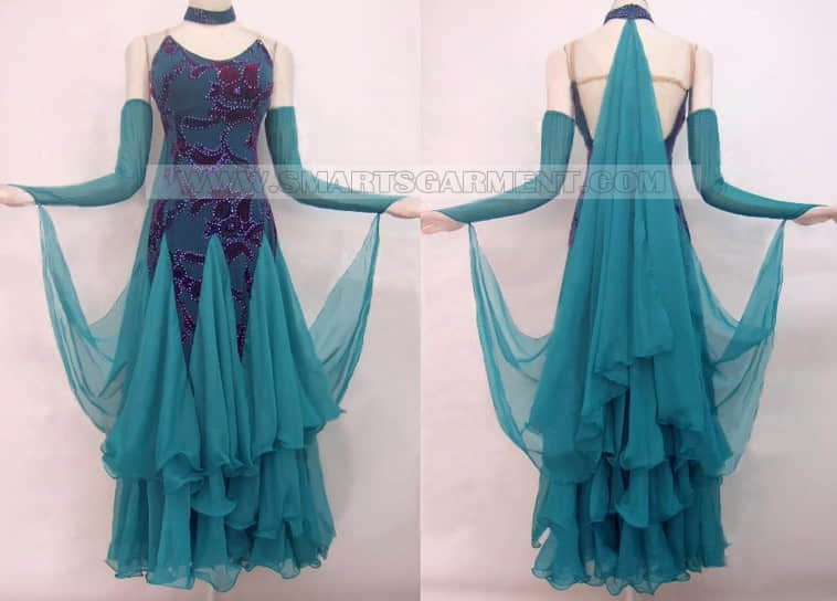 fashion ballroom dancing apparels,big size ballroom competition dance gowns,hot sale ballroom dancing performance wear