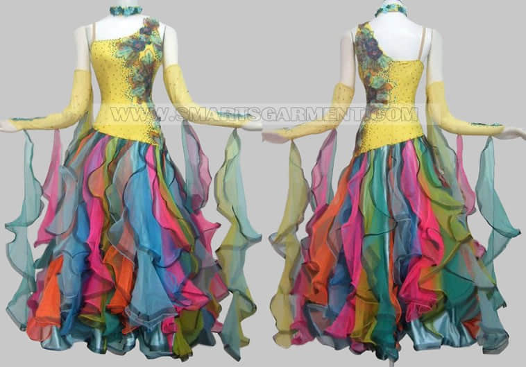 personalized ballroom dancing apparels,custom made ballroom competition dance clothing,Modern Dance performance wear