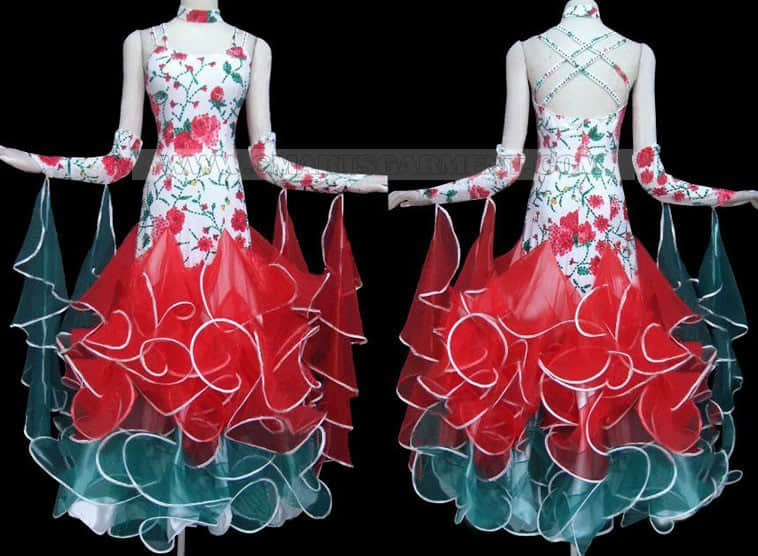 big size ballroom dancing clothes,ballroom competition dance clothes store,Foxtrot outfits