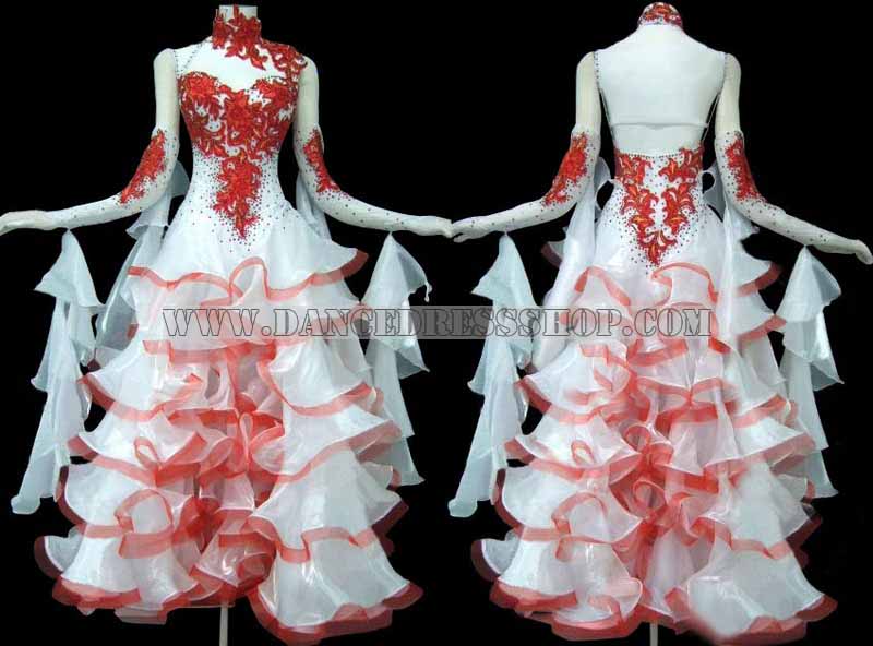 big size ballroom dancing apparels,ballroom competition dance clothes for kids,Foxtrot gowns