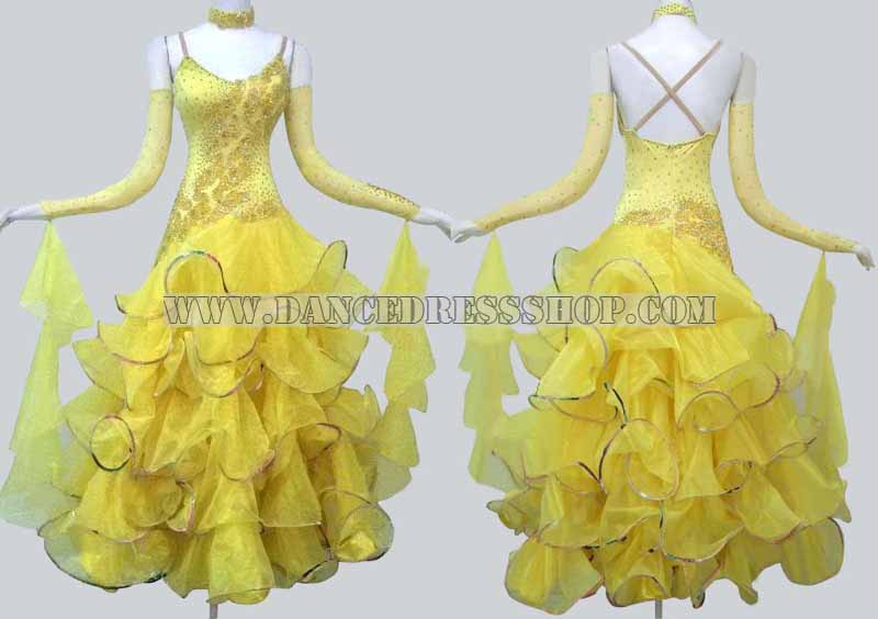 discount ballroom dancing apparels,sexy ballroom competition dance garment,dance team outfits