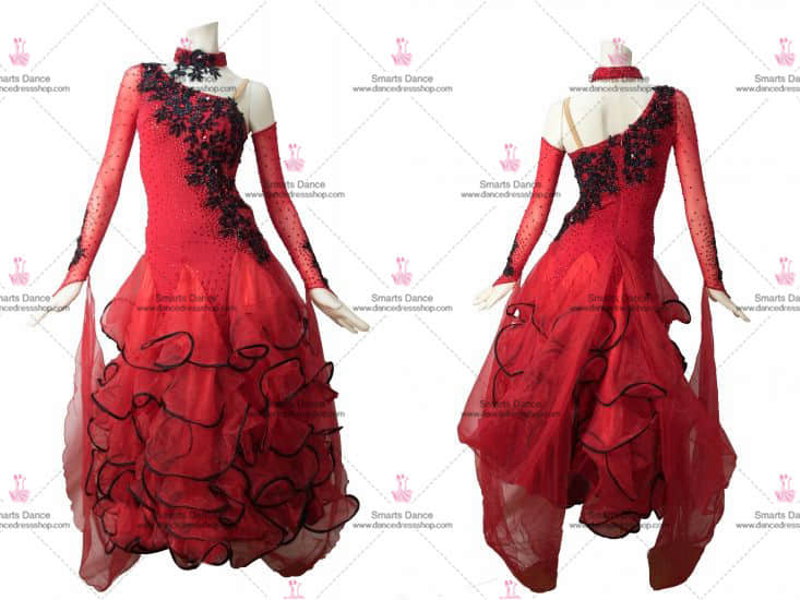 Ballroom Dance Clothes,Ballroom Dance Dresses For Sale Red BD-SG2843,Ballroom Costumes,Ballroom Dancewear
