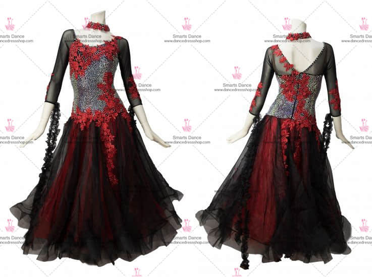 Ballroom Costumes,Ballroom Dresses For Sale Black BD-SG2845,Affordable Ballroom Dress,Ballroom Dance Clothes