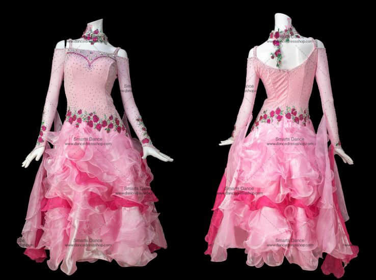 Affordable Ballroom Dress,Ballroom Dresses For Sale Pink BD-SG2868,Ballroom Dance Costumes,Ballroom Dresses For Sale