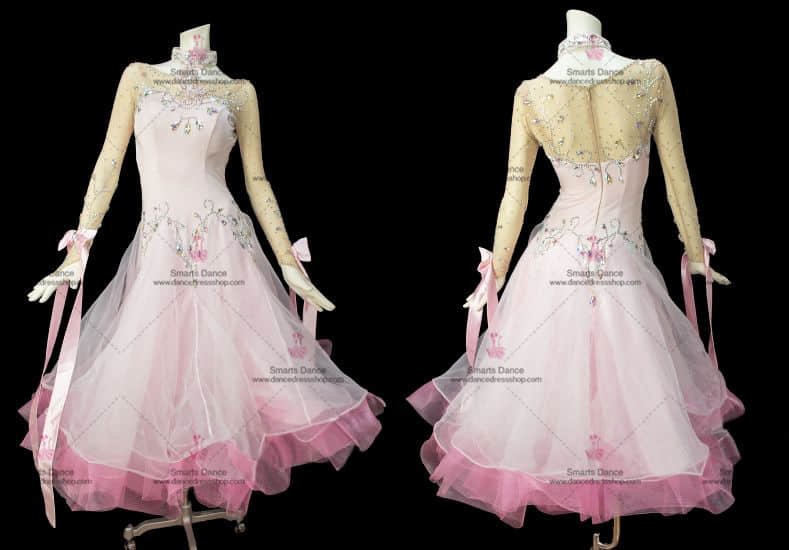 Ballroom Dance Costumes,Ballroom Dresses For Sale Pink BD-SG2910,Ballroom Dancewear,Ballroom Dress