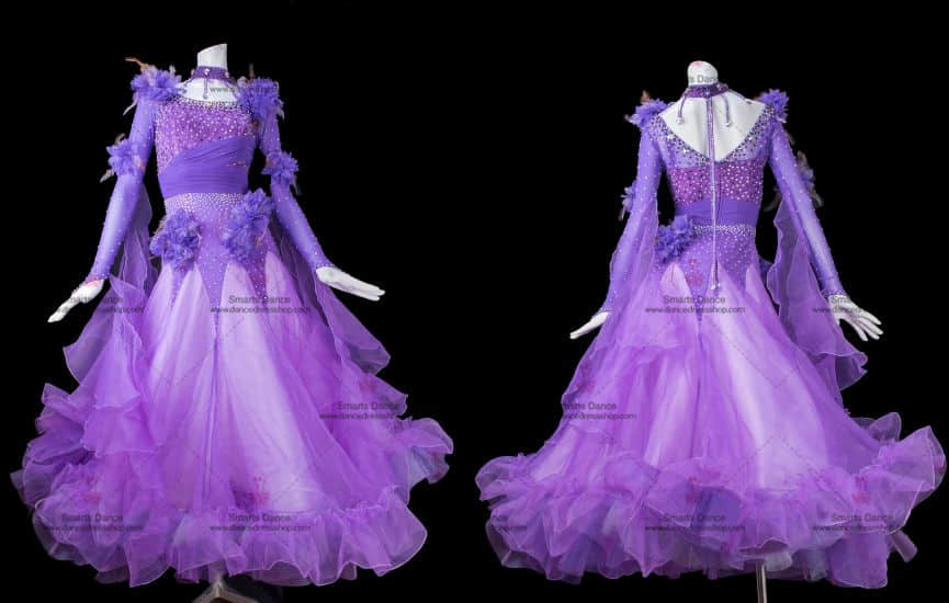 Ballroom Dresses For Sale,Ballroom Costume For Female Purple BD-SG2917,Ballroom Dancewear,Ballroom Costumes