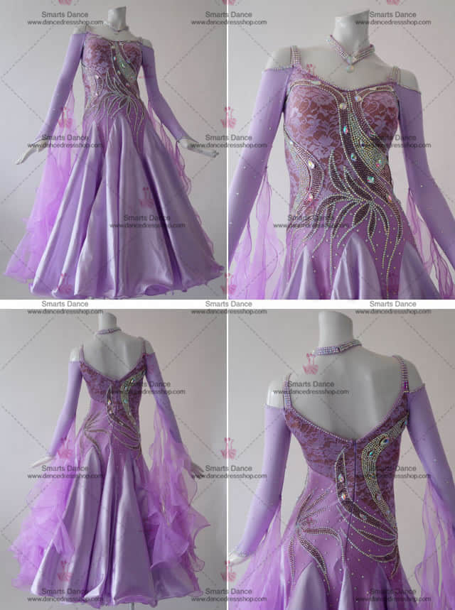 Affordable Ballroom Competition Dresses Purple BD-SG2940,Ballroom Dresses For Sale,Ballroom Dresses For Sale