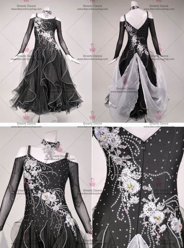 Ballroom Dance Costumes,Womens Ballroom Dress Black BD-SG2944,Ballroom Dance Clothes,Latin Ballroom Dresses
