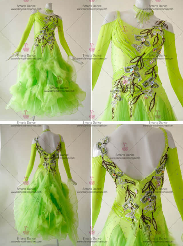 Ballroom Dance Competition Dresses,Ballroom Dresses Multilayer BD-SG2950,Ballroom Dress,Custom Made Ballroom Dress