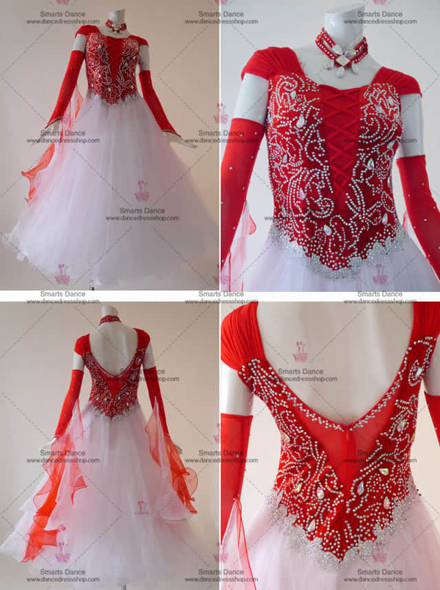 Latin Ballroom Dresses,Ballroom Dance Customes Red BD-SG2963,Ballroom Dresses For Sale,Ballroom Costumes