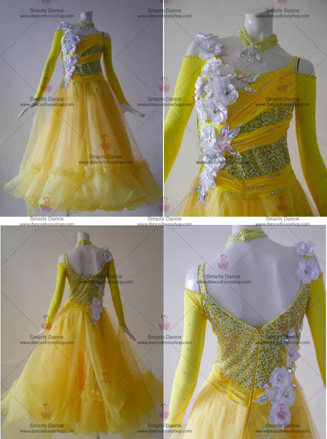 Ballroom Dress,Ballroom Dance Clothes Yellow BD-SG2972,Ballroom Dresses,Ballroom Clothes