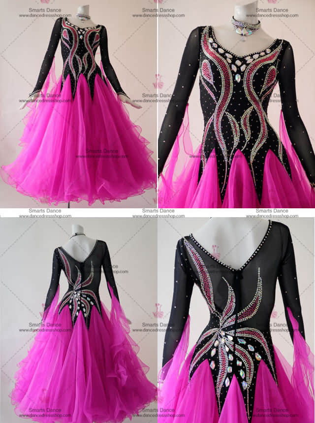 Ballroom Dance Costumes,Womens Ballroom Dress Pink BD-SG2976,Affordable Ballroom Competition Dresses,Ballroom Costumes