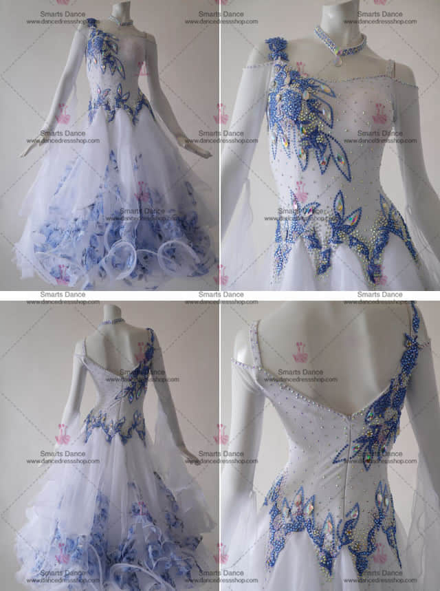 Ballroom Gowns,Ballroom Dance Gowns White BD-SG2978,Custom Made Ballroom Dress,Ballroom Dresses For Sale