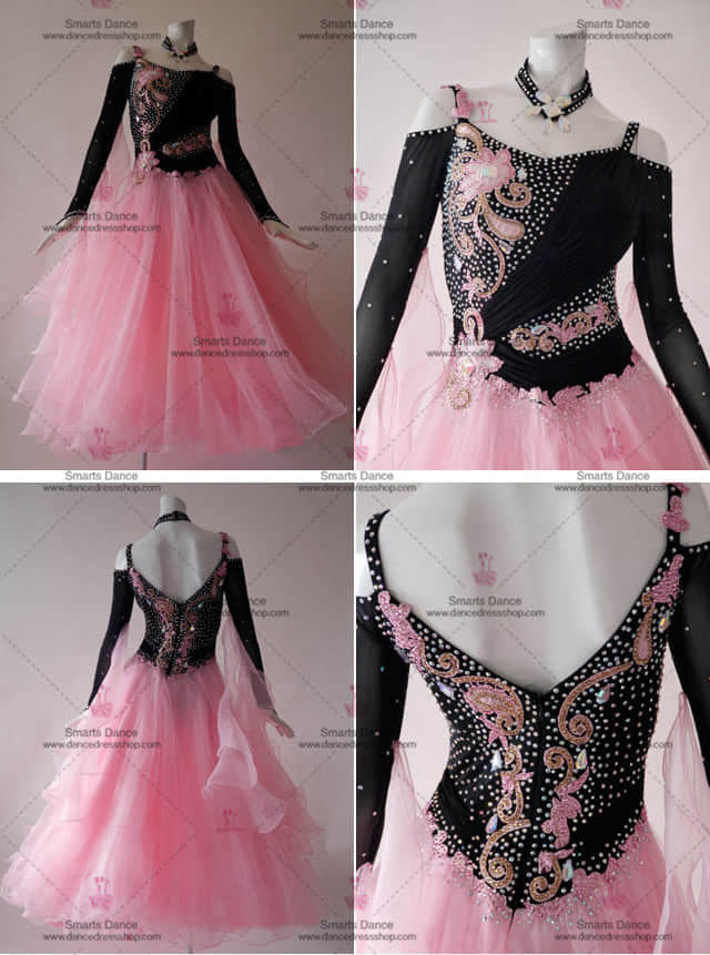 Ballroom Dance Competition Dresses,Ballroom Dance Costumes Pink BD-SG3002,Ballroom Costumes,Ballroom Dance Costumes For Competition