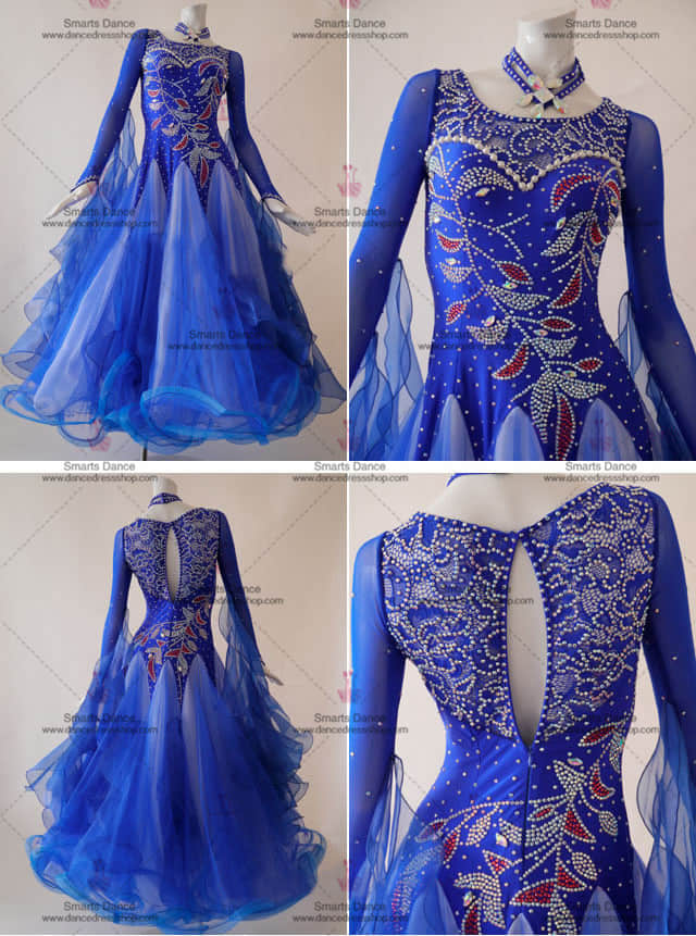 Ballroom Dancewear,Ballroom Dresses For Sale Blue BD-SG3005,Ballroom Dance Dresses For Sale,Ballroom Dance Costumes For Competition