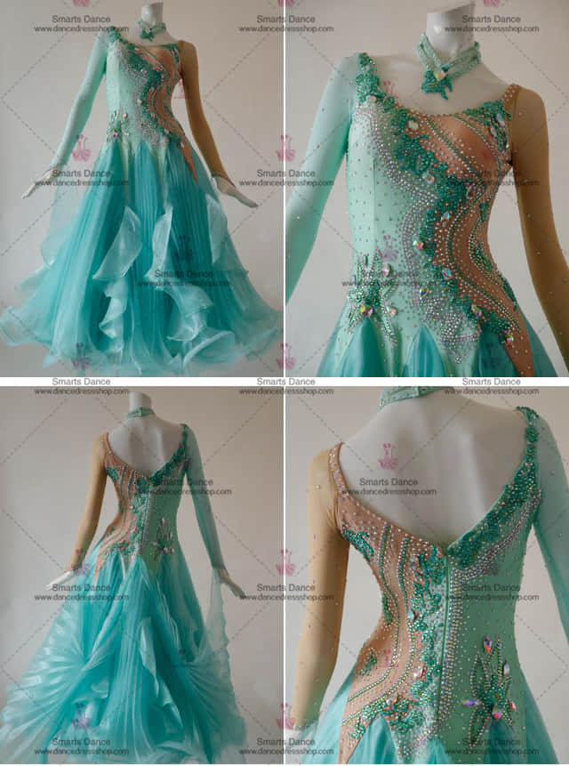 Tailor Made Ballroom Dress,Ballroom Costumes Multilayer BD-SG3020,Ballroom Dance Costumes For Competition,Custom Made Ballroom Dress