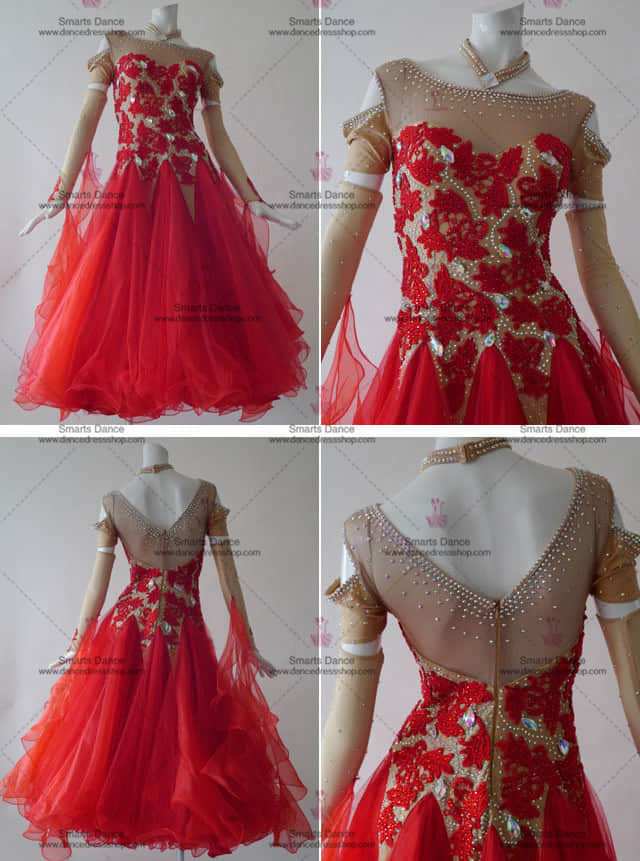 Ballroom Costumes,Womens Ballroom Dress Red BD-SG3027,Ballroom Dresses For Sale,Ballroom Dancewear