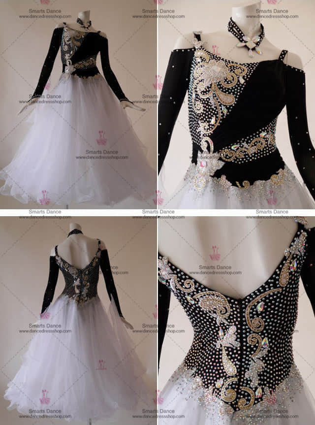 Ballroom Costumes,Ballroom Dance Customes White BD-SG3081,Ballroom Dance Costumes,Custom Made Ballroom Dress