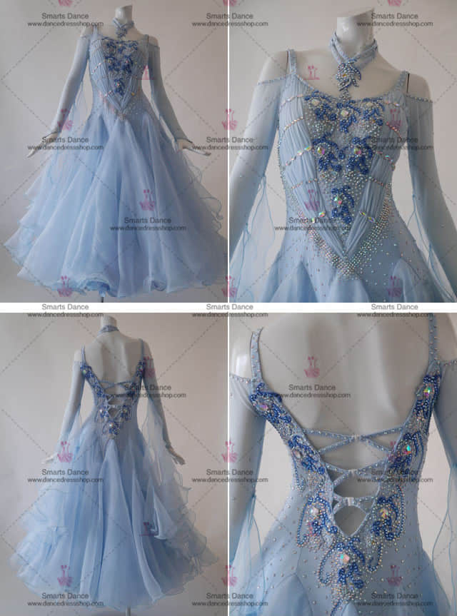 Ballroom Dance Costumes For Competition,Ballroom Dance Costumes White BD-SG3086,Custom Made Ballroom Dress,Ballroom Dance Costumes