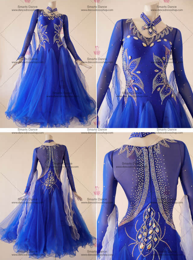 Ballroom Costumes,Ballroom Clothes Blue BD-SG3095,Ballroom Dresses For Sale,Ballroom Dresses