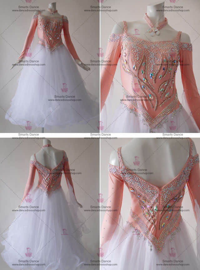 Ballroom Dresses For Sale,Ballroom Dance Costumes White BD-SG3103,Ballroom Dance Clothes,Affordable Ballroom Dress