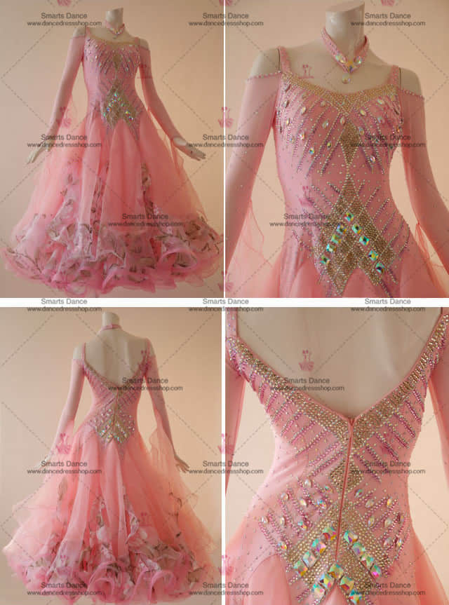 Ballroom Dance Costumes Multilayer BD-SG3115,Ballroom Dancewear,Tailor Made Ballroom Dress