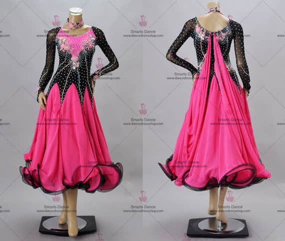 Ballroom Costumes,Affordable Ballroom Competition Dresses Pink BD-SG3138,Ballroom Dance Customes,Ballroom Costume For Female