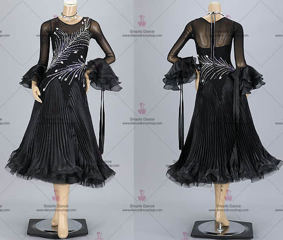 Ballroom Dance Competition Dresses,Ballroom Dresses For Sale Black BD-SG3147,Waltz Dance Dresses,Ballroom Dress