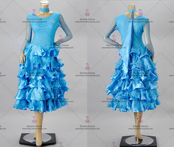 Ballroom Clothes,Ballroom Dance Costumes For Competition Multilayer BD-SG3157,Ballroom Dance Gowns,Ballroom Costumes