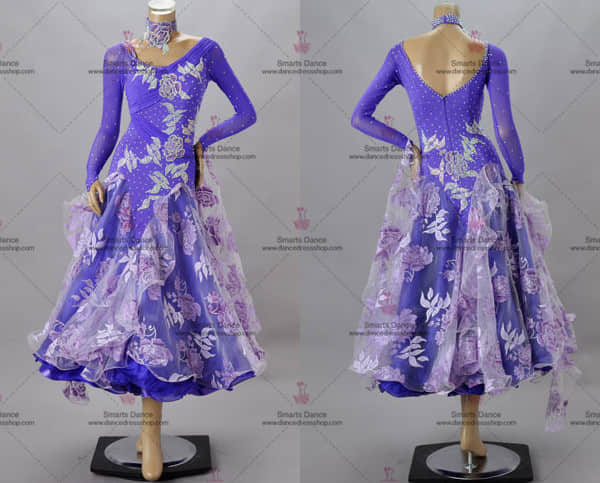 Ballroom Dance Costumes,Ballroom Gowns Purple BD-SG3175,Ballroom Dance Gowns,Ballroom Dance Customes
