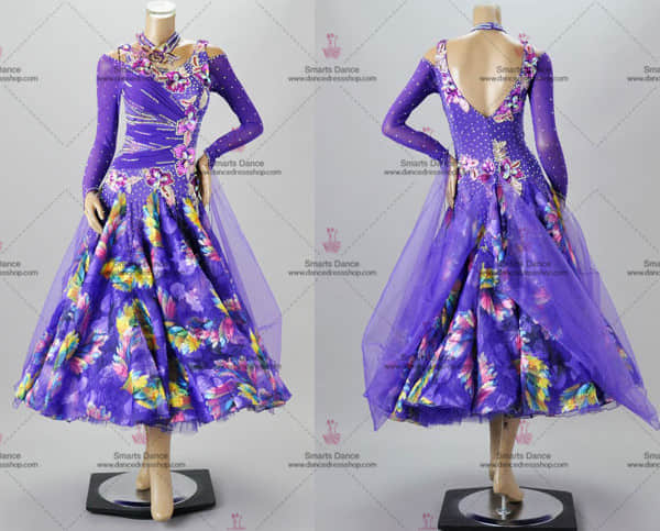 Ballroom Dancewear,Ballroom Dresses For Sale Purple BD-SG3180,Ballroom Dresses For Sale,Ballroom Gowns