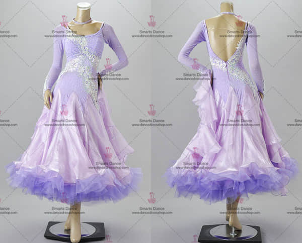 Ballroom Dance Dresses For Sale,Ballroom Dancewear Purple BD-SG3182,Custom Made Ballroom Dress,Ballroom Costume For Female