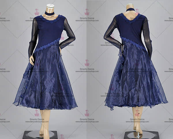 Affordable Ballroom Competition Dresses,Ballroom Clothes Blue BD-SG3195,Ballroom Dance Gowns,Ballroom Costume For Female