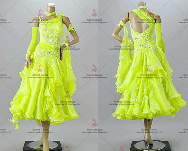 Ballroom Dresses For Sale,Ballroom Dance Costumes Green BD-SG3200,Affordable Ballroom Competition Dresses,Ballroom Dance Competition Dresses