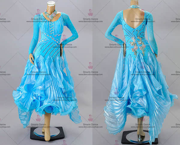 Ballroom Dance Competition Dresses Multilayer BD-SG3205,Ballroom Dance Gowns,Tailor Made Ballroom Dress