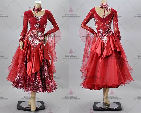 Ballroom Dresses For Sale,Ballroom Dancewear Multilayer BD-SG3212,Ballroom Dresses For Sale,Custom Made Ballroom Dress