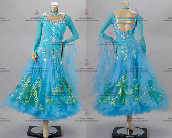 Waltz Dance Dresses,Affordable Ballroom Dress Blue BD-SG3213,Ballroom Dress,Ballroom Dresses For Sale