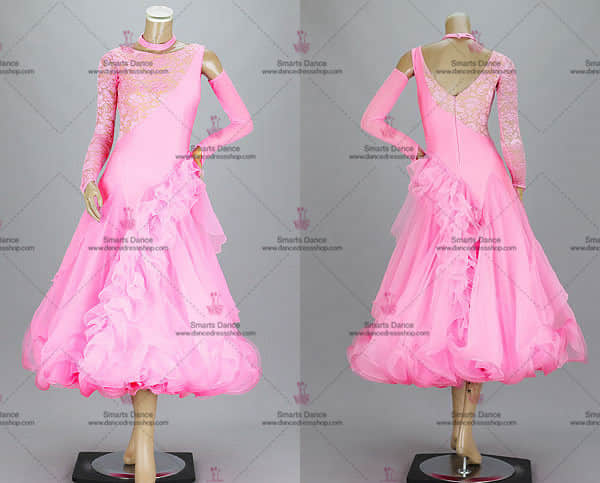 Custom Made Ballroom Dress,Ballroom Dresses For Sale Pink BD-SG3231,Ballroom Dance Costumes,Ballroom Dance Costumes For Competition