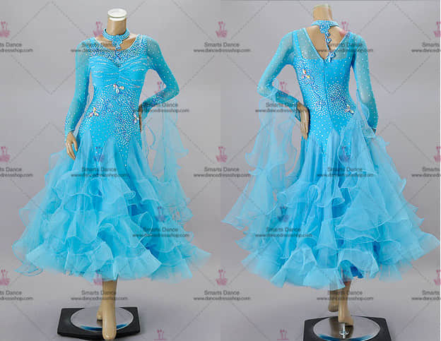 Ballroom Dance Costumes Multilayer BD-SG3247,Tailor Made Ballroom Dress,Ballroom Gowns