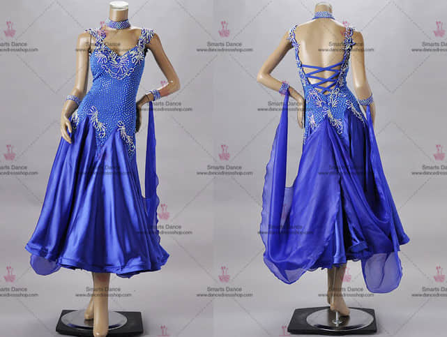 Ballroom Dance Costumes For Competition,Ballroom Gowns Blue BD-SG3250,Ballroom Dance Gowns,Affordable Ballroom Dress