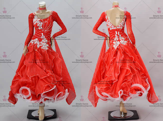 Ballroom Costumes,Ballroom Dresses For Sale Multilayer BD-SG3251,Ballroom Dance Customes,Affordable Ballroom Dress