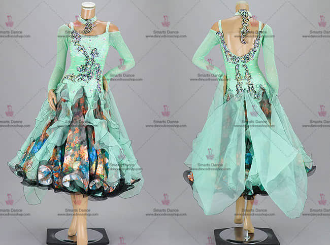 Custom Made Ballroom Dress Multilayer BD-SG3261,Ballroom Dance Gowns,Ballroom Dresses For Sale