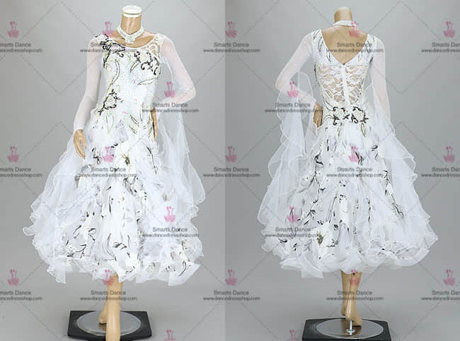 Ballroom Dance Dresses,Ballroom Dance Competition Dresses White BD-SG3262,Ballroom Dance Costumes,Ballroom Costume For Female