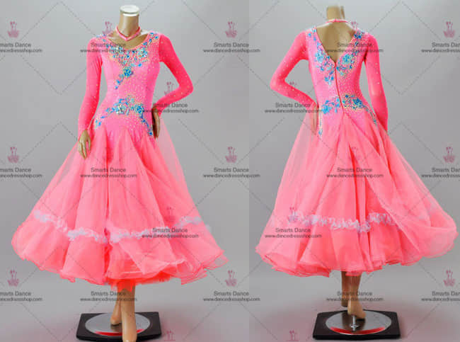 Tailor Made Ballroom Dress,Ballroom Dresses Pink BD-SG3263,Affordable Ballroom Dress,Womens Ballroom Dress