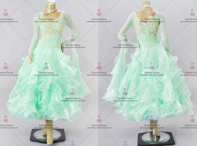 Ballroom Dress,Ballroom Costume For Female Multilayer BD-SG3266,Ballroom Gowns,Ballroom Dresses For Sale