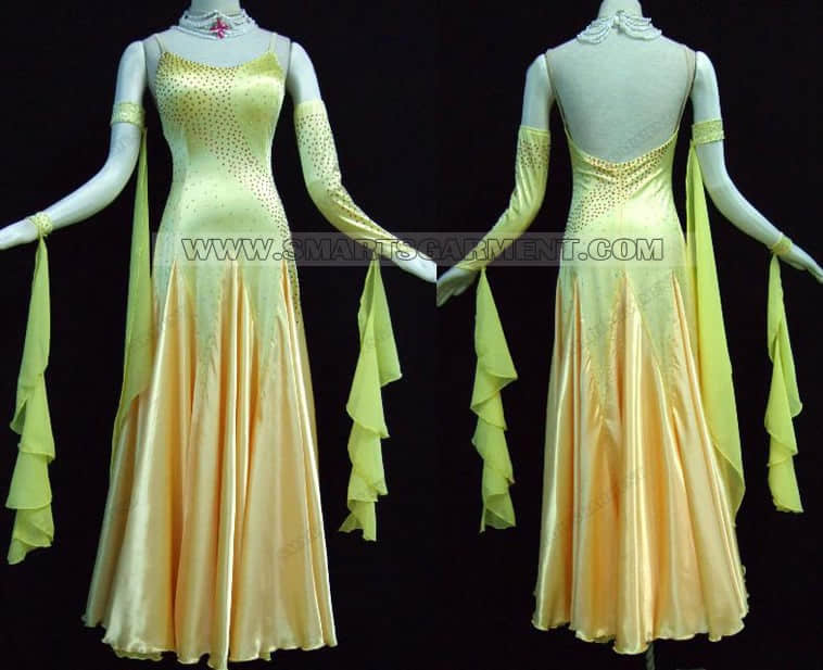 cheap ballroom dance apparels,tailor made ballroom dancing garment,hot sale ballroom competition dance garment