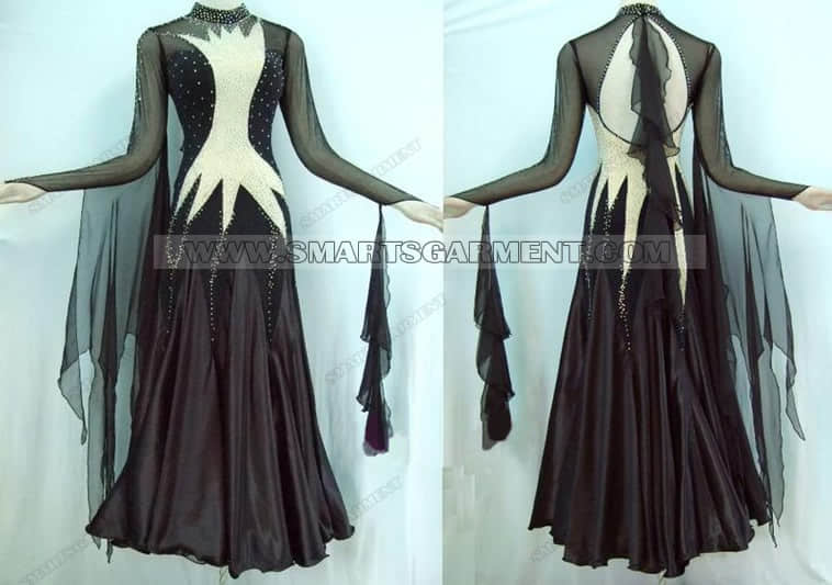 ballroom dance apparels for competition,big size ballroom dancing garment,Inexpensive ballroom competition dance garment