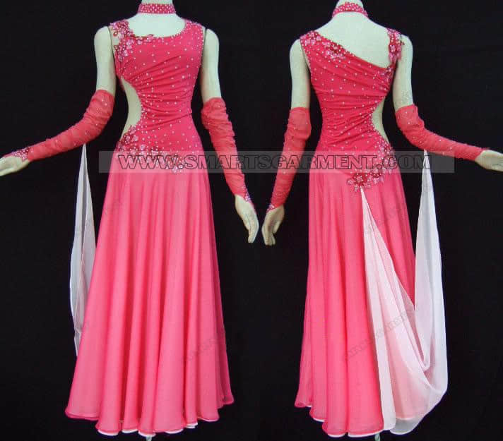 custom made ballroom dance apparels,ballroom dancing clothing for sale,quality ballroom competition dance garment,dance team costumes